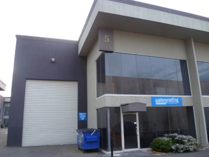 Waterproofing Melbourne Factory