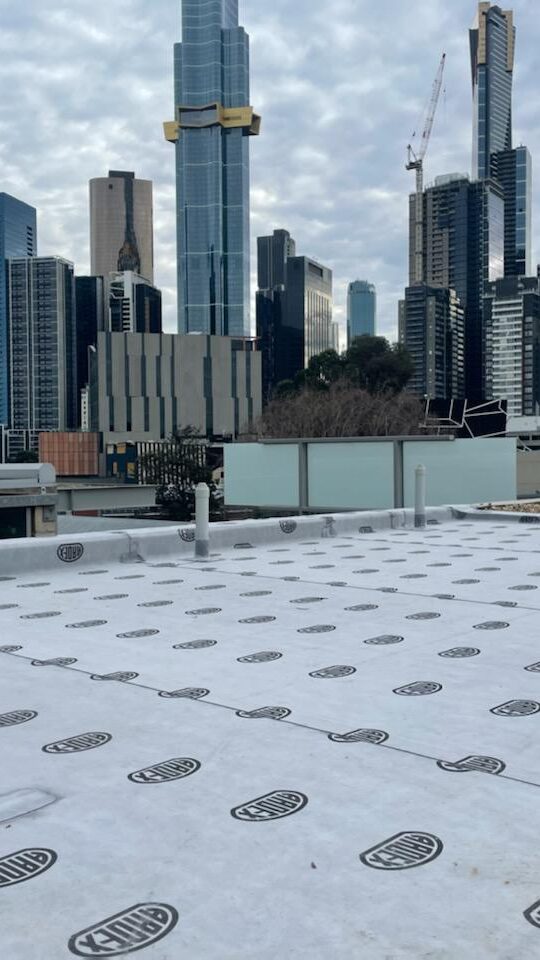 Melbourne CBD - Rooftop Waterproofing Project