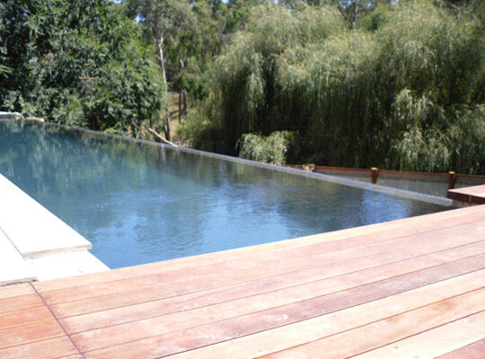 Pool at Wonga Park Victoria